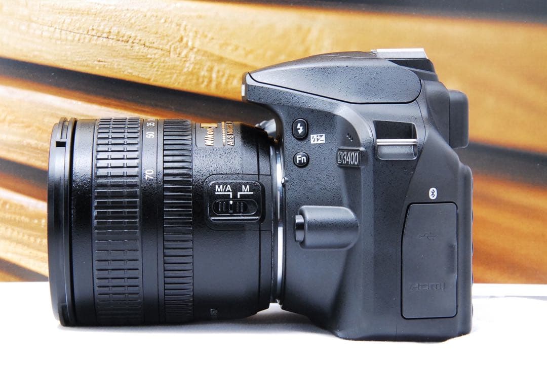 カメラカバー付 ニコンNikon D3400 Bluetooth 一眼レフ