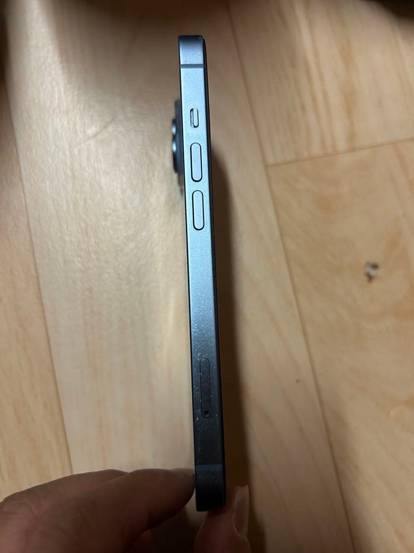 iPhone14 128GB ブルー SIMフリー 動作確認済み 画面割れあり