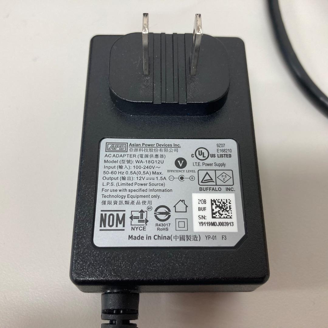 BUFFALO 外付HDD 4TB HD-LX4.0U3D USB3.0 AC付