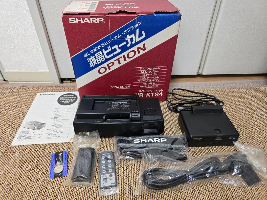 ニ*ん様 Hi8 録画／再生OK SHARP 液晶ビューカム VL-HL50＋ア