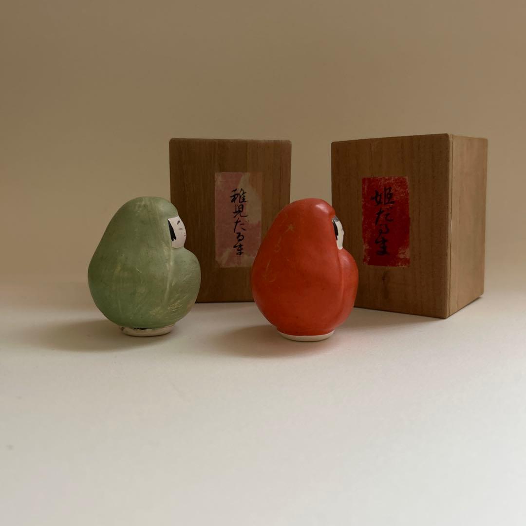 郷土玩具　達磨　ダルマ　だるま　姫だるま　稚児だるま　起き上がり小法師