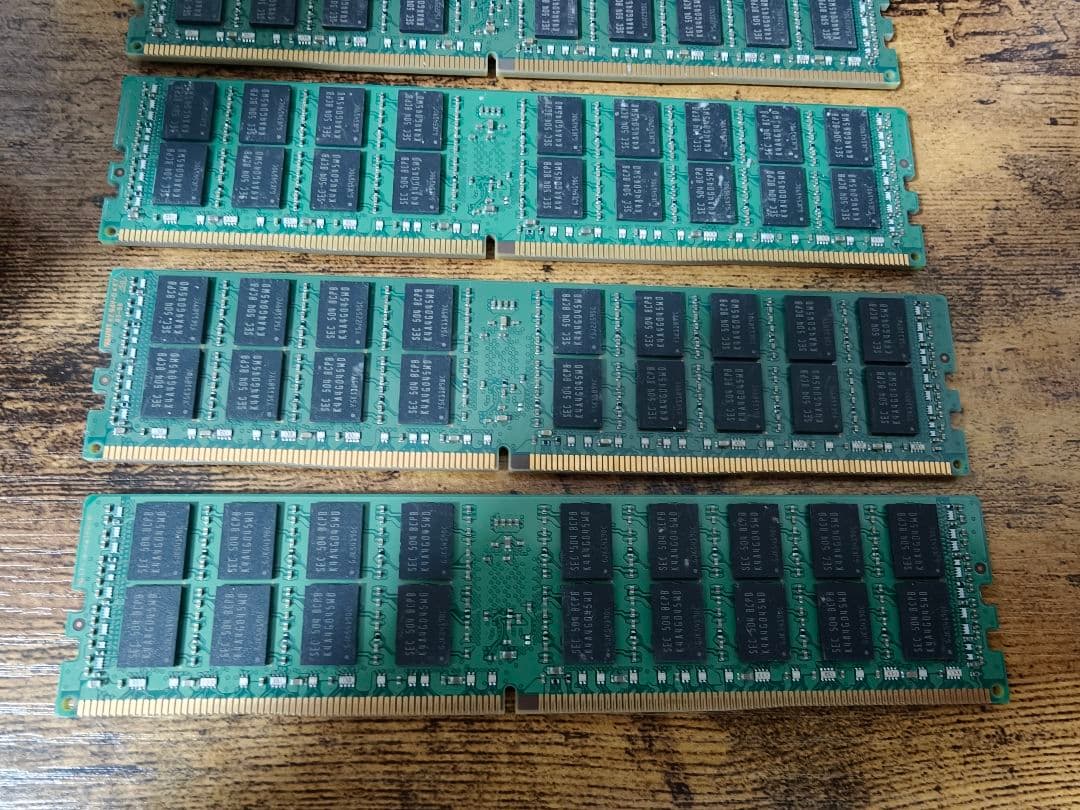 SUMSUNG メモリ 16GB 2R×4 4枚セット