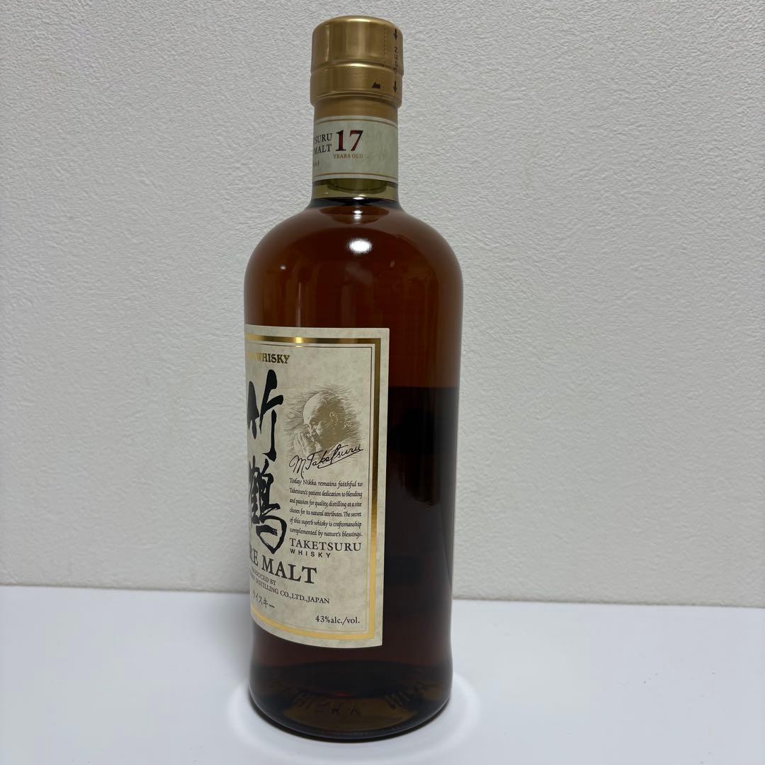 竹鶴17年 ピュアモルト 700ml ニッカ NIKKA 終売 未開栓