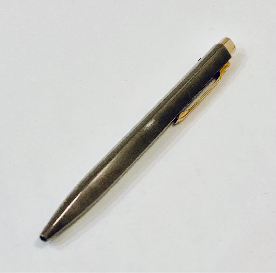 レア◆モンブラン高級ボールペン レオナルド MONTBLANC 1980sグレー
