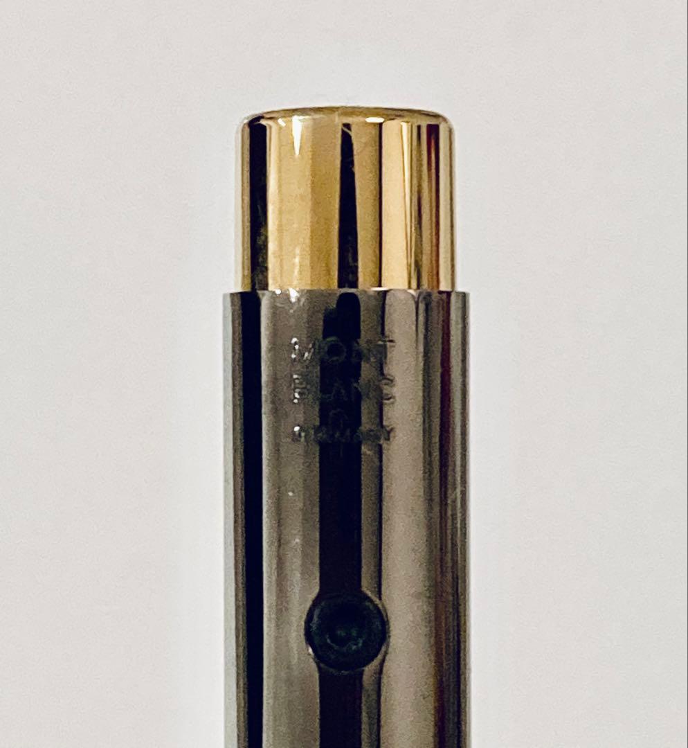 レア◆モンブラン高級ボールペン レオナルド MONTBLANC 1980sグレー