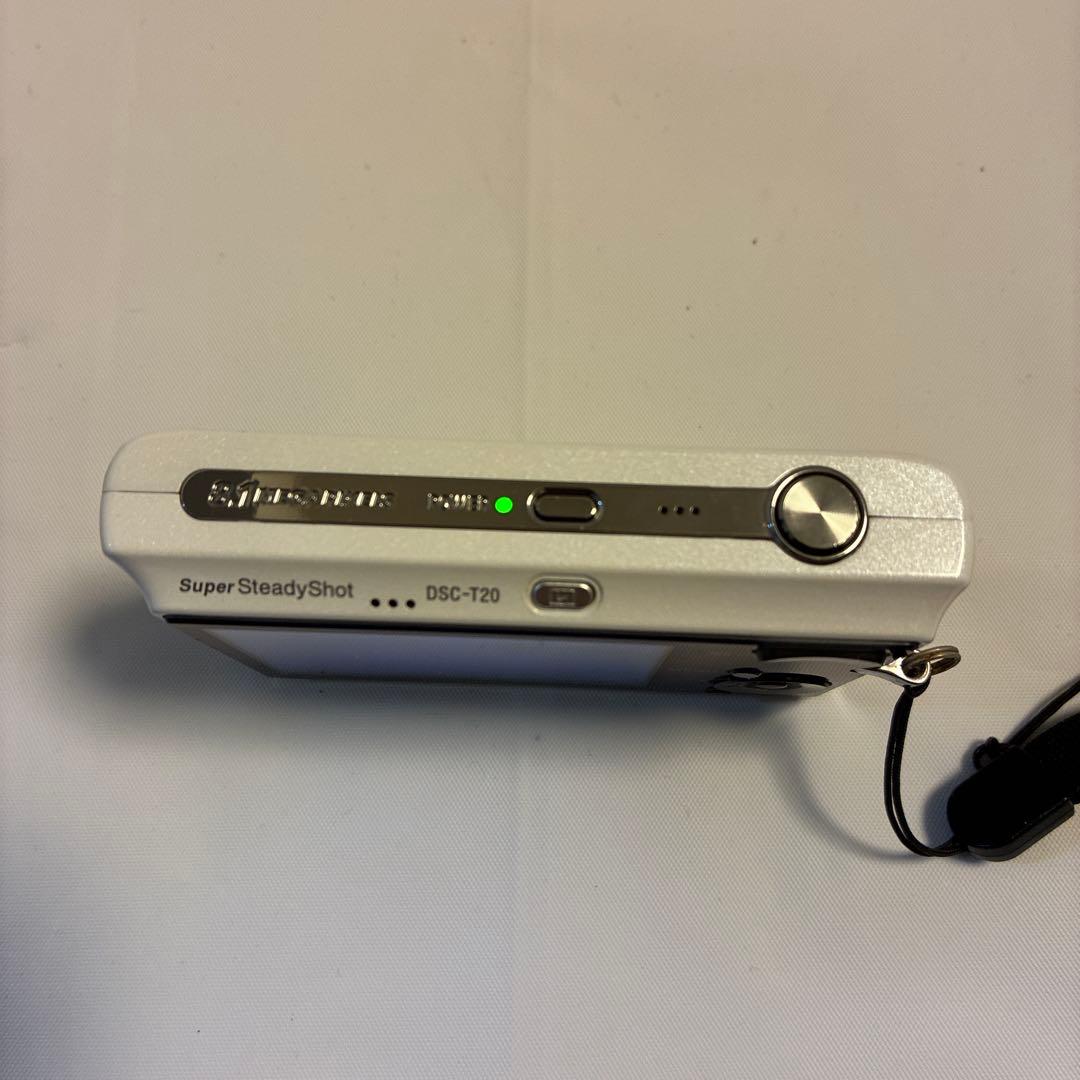 SONY CyberShot DSC-T20 ホワイト デジタルカメラ