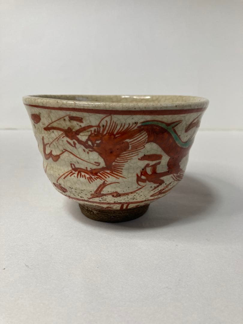 青木木米作　抹茶碗