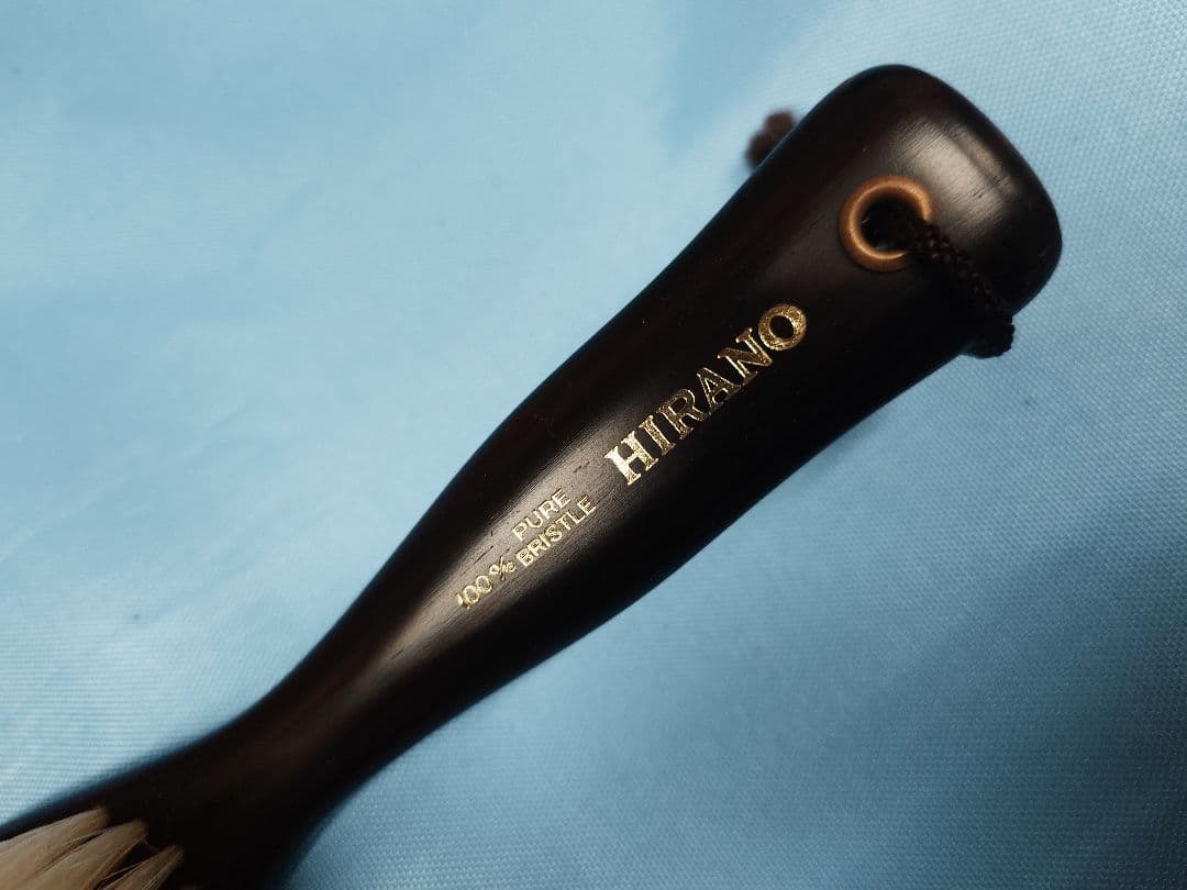 新品☆ブラシの平野　HIRANO　ヒラノ　カシミヤブラシ　馬毛100％