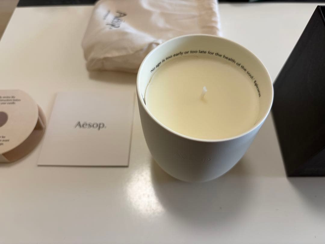 【新品未使用】Aesop プトレミー アロマティック キャンドル