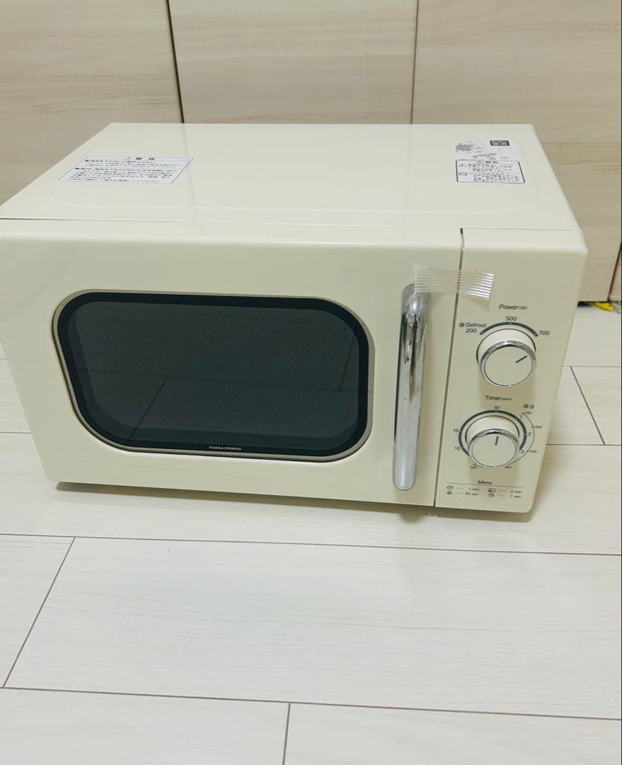 電子レンジ　ユアサプライムス　PRE-702B 西日本 60Hz レトロ
