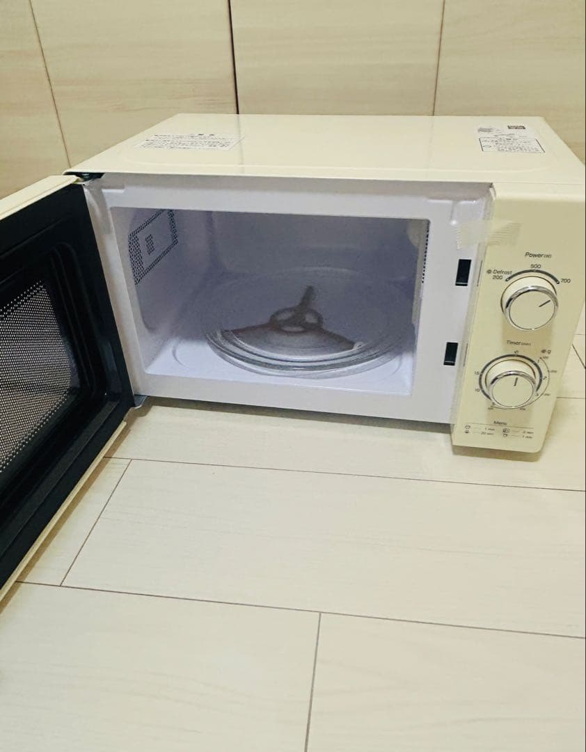電子レンジ　ユアサプライムス　PRE-702B 西日本 60Hz レトロ