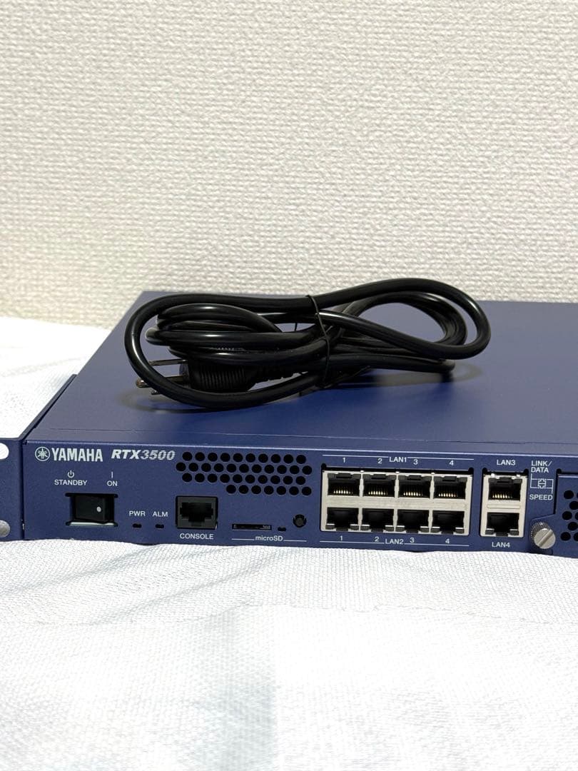 YAMAHA RTX3500 VPNルーター