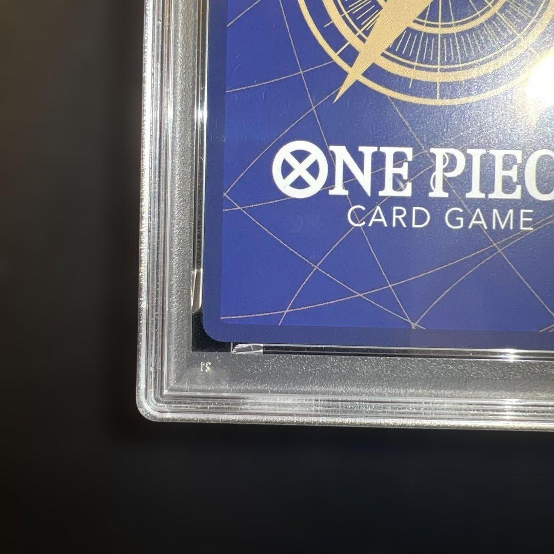 シャンクス(パラレル/金背景) ワンピースカード 受け継がれる意思　PSA9