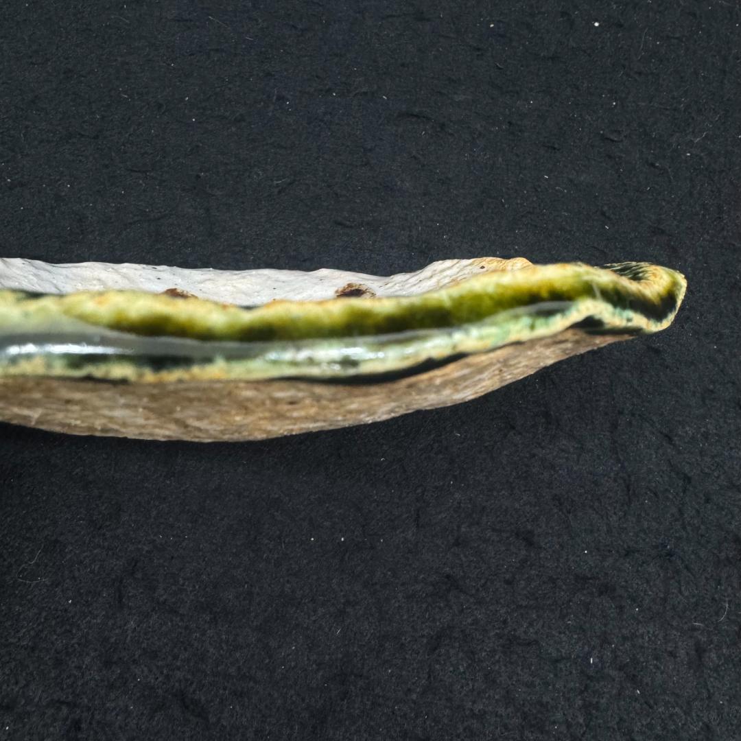 佐藤和次 早蕨窯 織部 皿　五枚