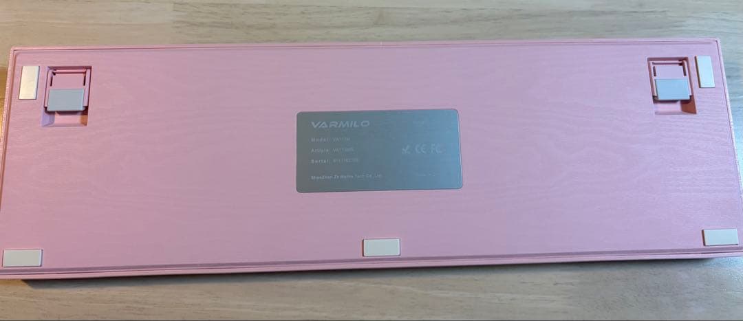 Varmilo アミロ メカニカルキーボード 赤軸 日本語配列フルサイズ桜ピンク
