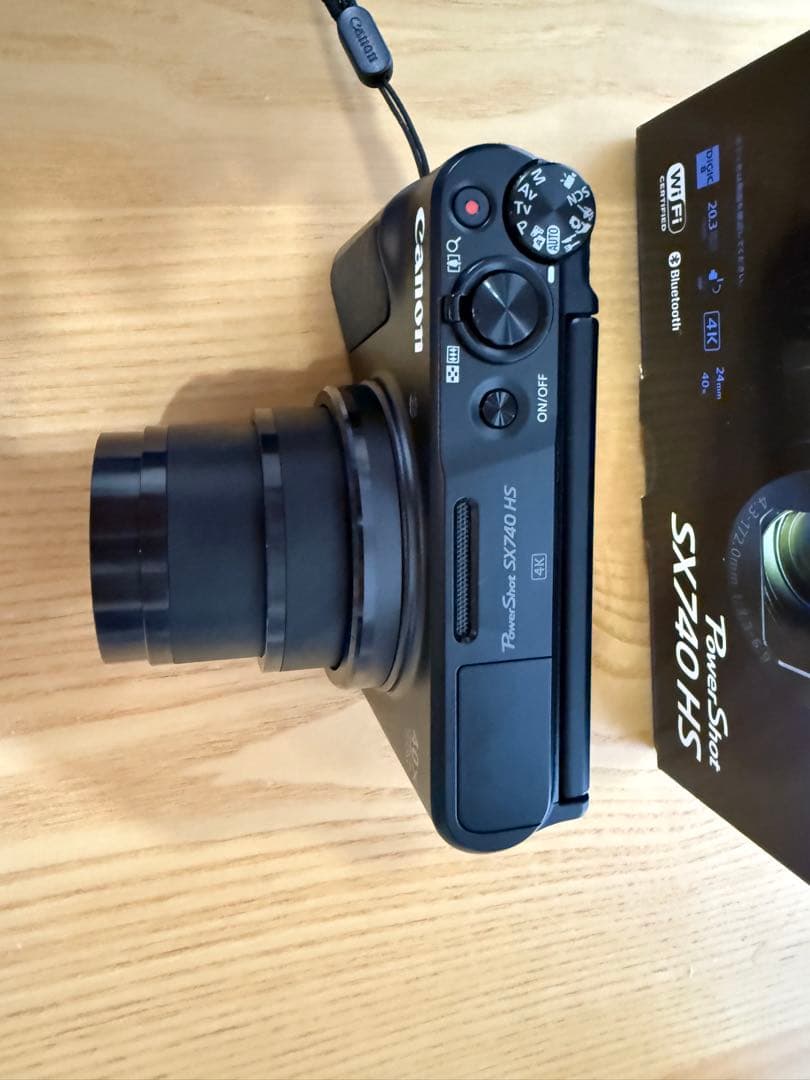 Canon PowerShot SX740 HS ブラック 元箱付き