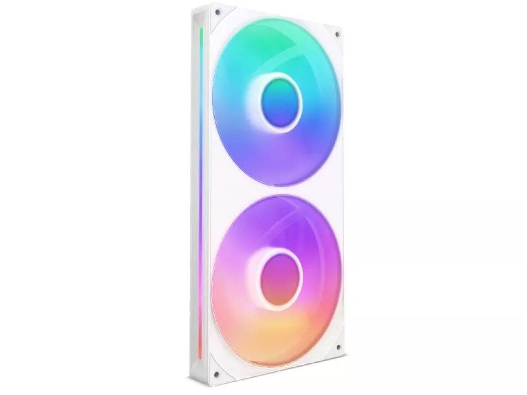 PCケース(自作PC用) NZXT H6Flow RGBWhite +F280RGB Core White