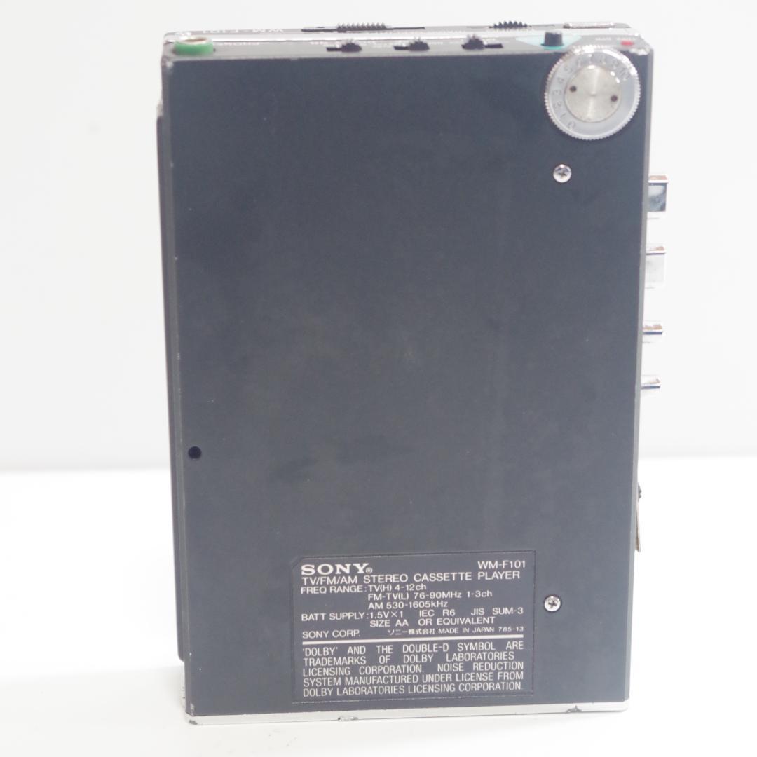 T0920 SONY WM-F101 カセットプレーヤー