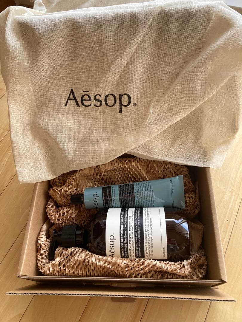 aesop ハンドウォッシュ＆ハンドクリームセット