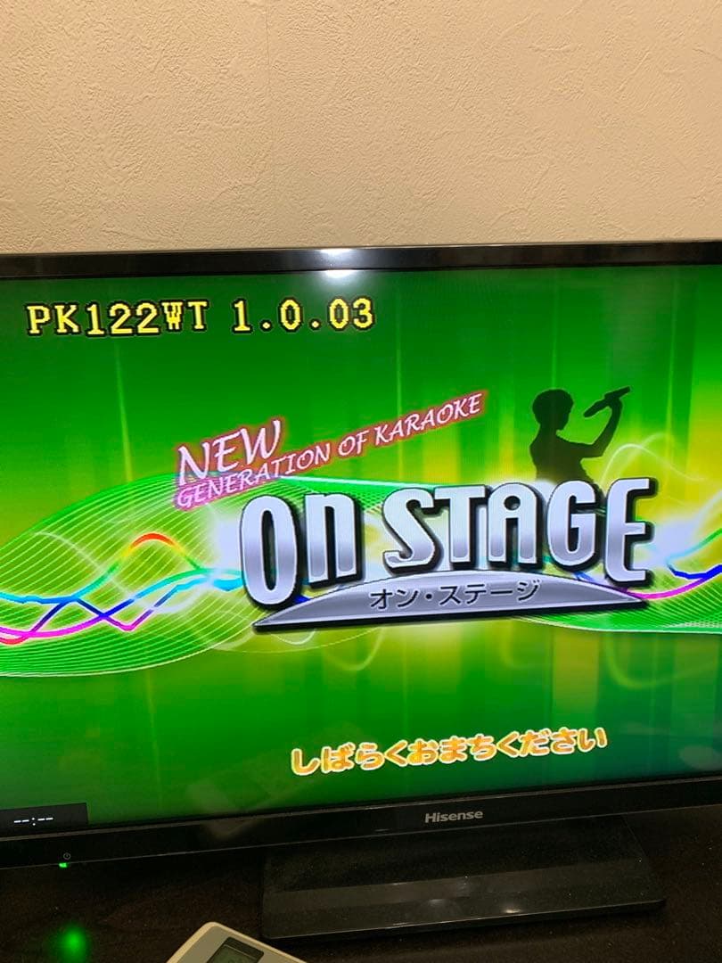 【美品】オンステージ　ON STAGE お家カラオケ　PK-122WT