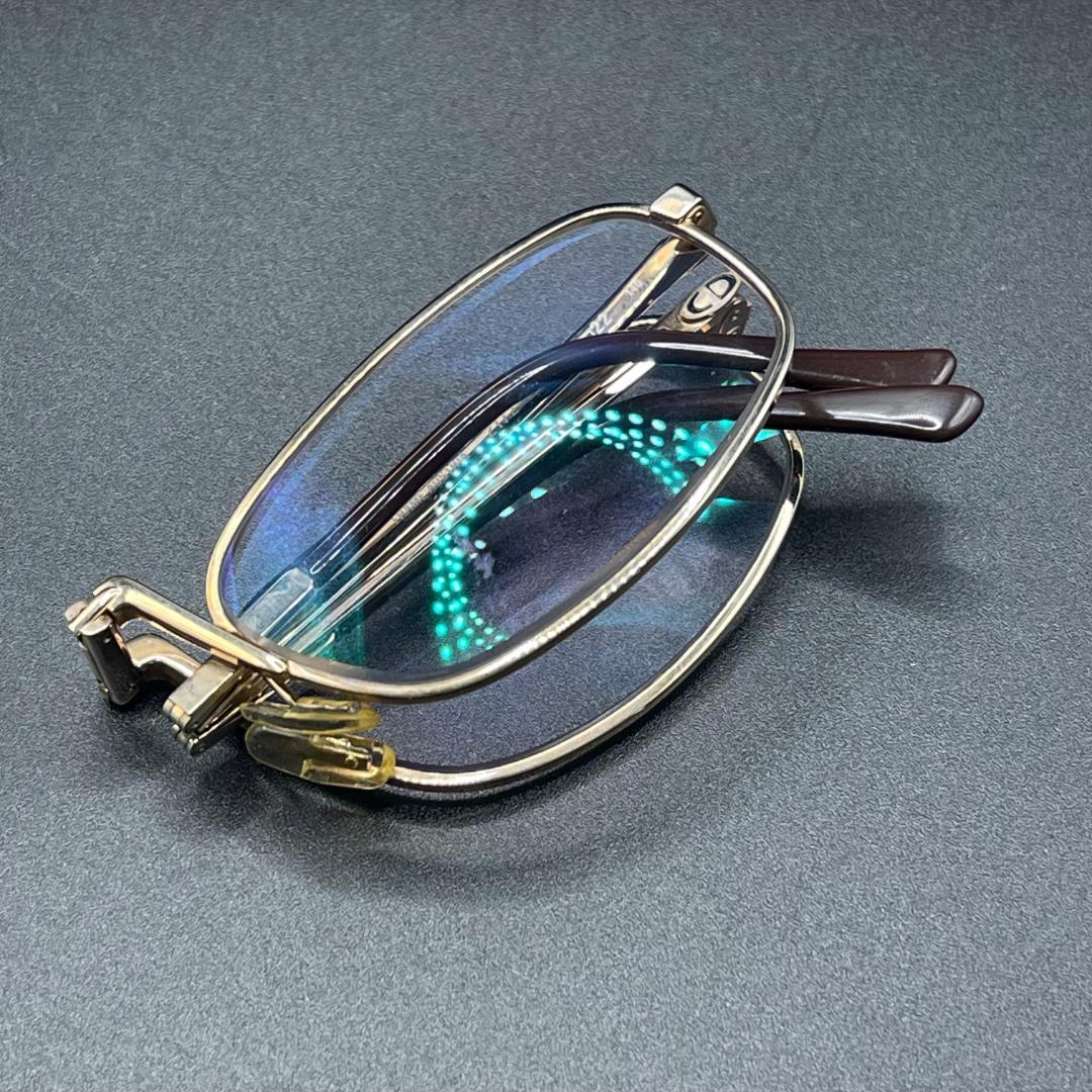 交渉OK dior ディオール ムッシュ メガネフレーム ビンテージ 折り畳み