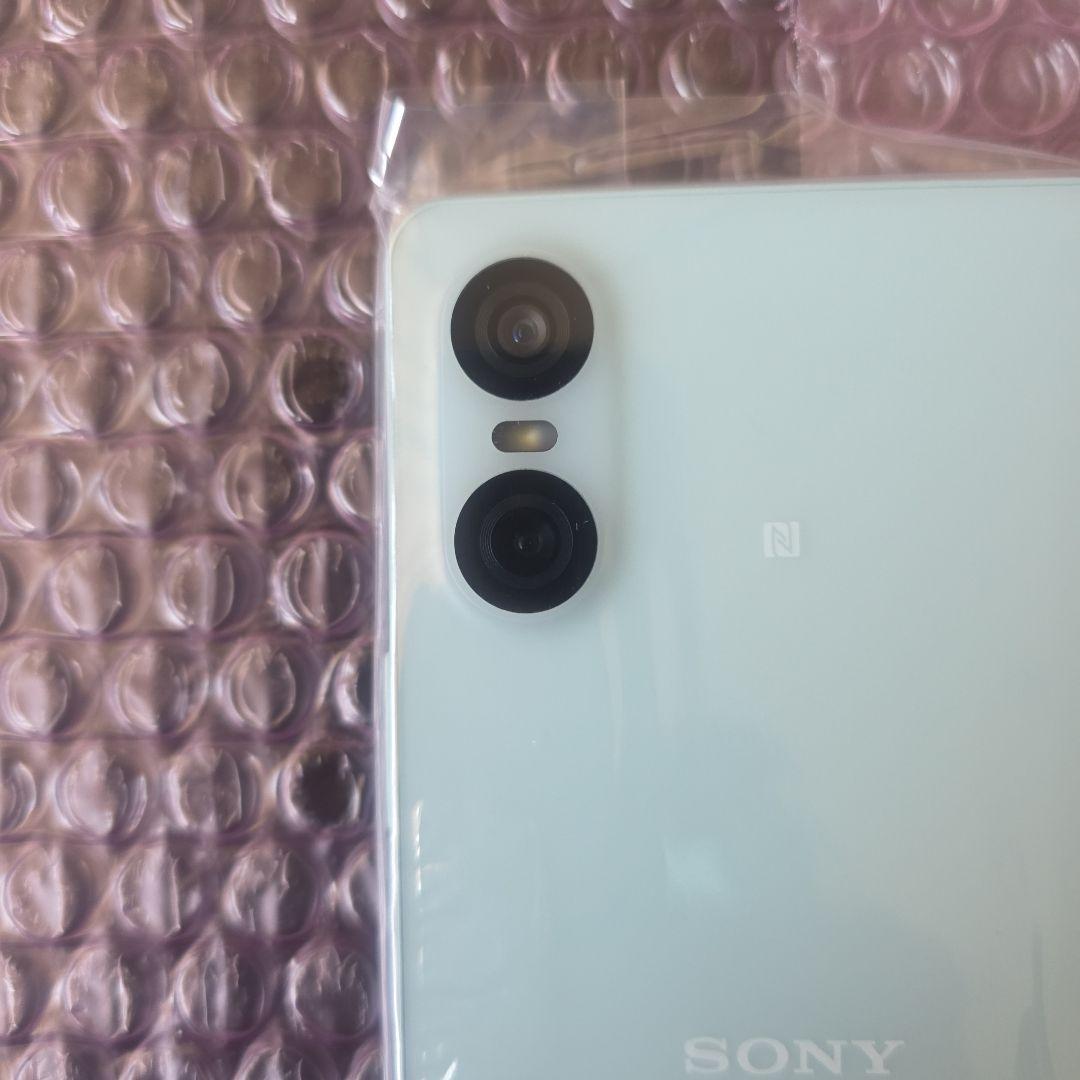 SONYXperia10viシムフリー ブルー 画面保護&カメラレンズ背カバー付