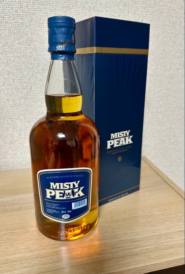 ブータン産ウイスキー Misty Peak 未開封 箱付き 海外限定レア