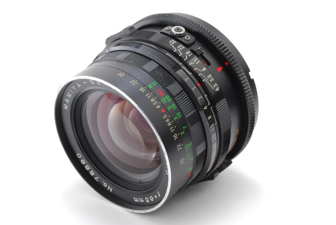 【美品、モルト交換済】マミヤ Mamiya RB67 Pro 65mm f4.5