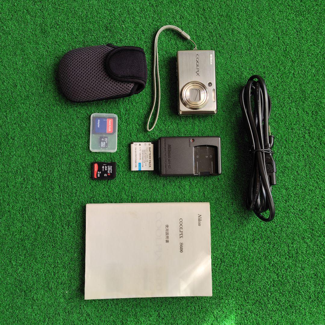 Nikon COOLPIX コンパクトデジタルカメラ S600