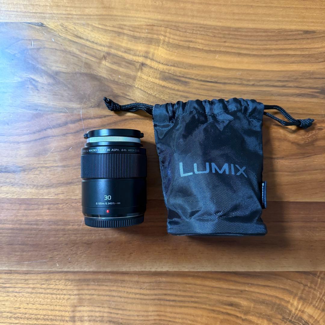 【美品】Lumix G Macro 30mm f/2.8 ASPH. レンズ