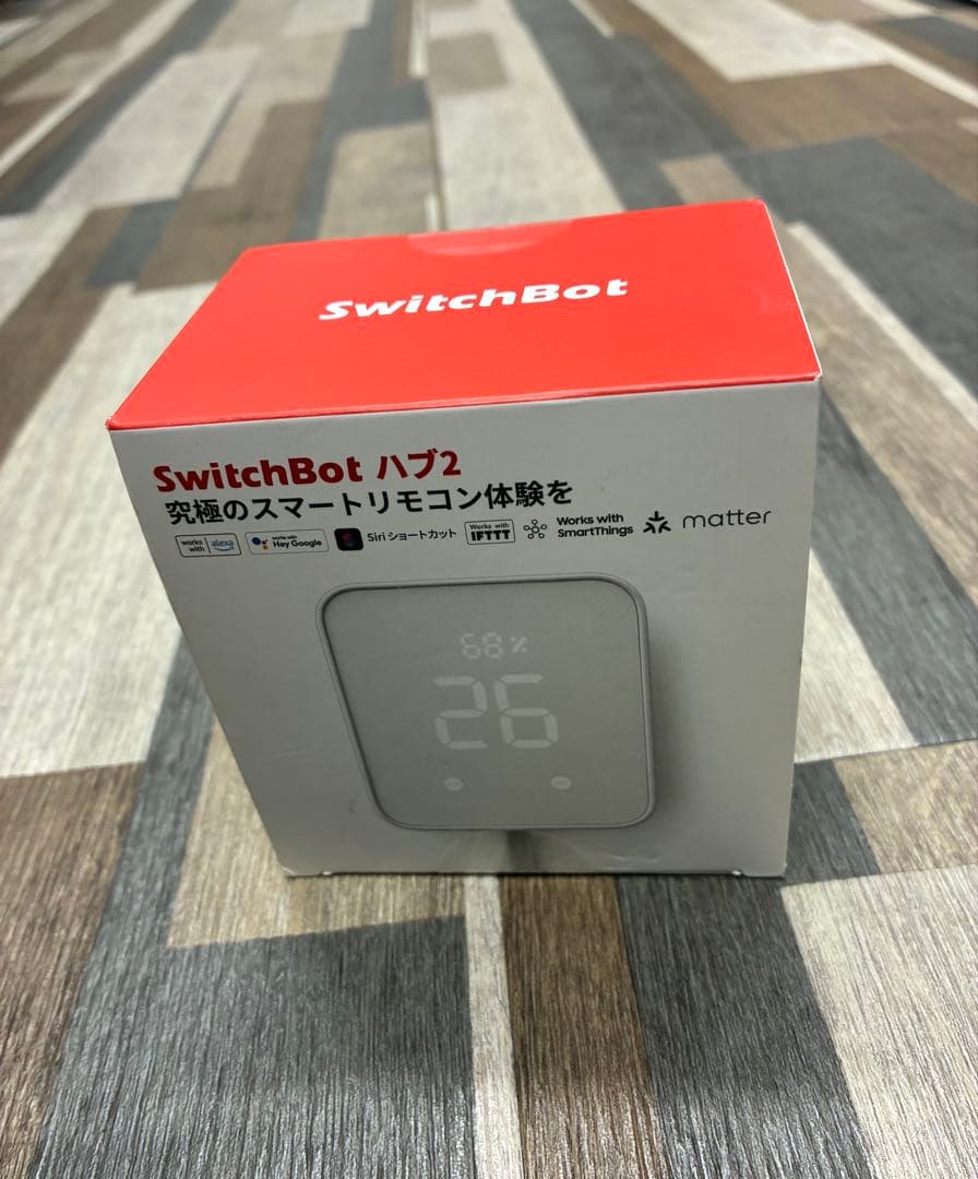 【未使用】SwitchBot ハブ2 スマートリモコン 温湿度計 Matter