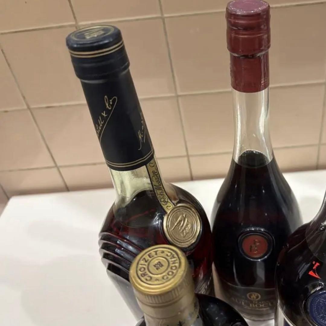 4本セット　MARTELL PAUL BOCUSE CRIZET ブランデー