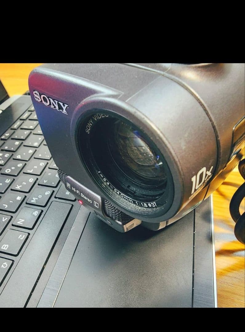 【動作確認済】 SONY Hi8 高画質 ビデオカメラ AC アダプター セット