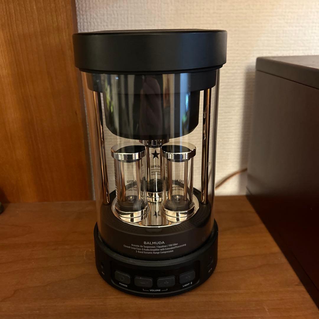 BALMUDA スマートスピーカー ブラック