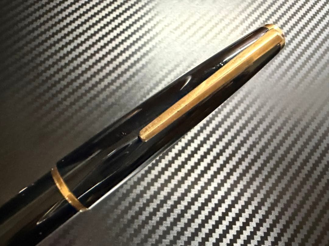 極美品 モンブラン No.310 万年筆 ブラック EF 極細字