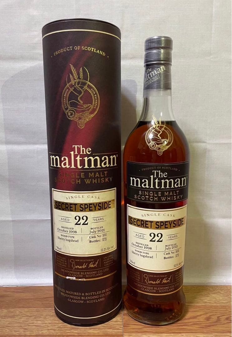 モルトマン ヴィンテージ1997 &マッカラン22年&オークニー24年 3本