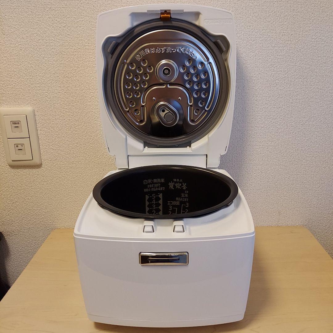 三菱IHジャー 炊飯器　 NJ-VEB10　炭炊釜　5.5合炊き　2022年製