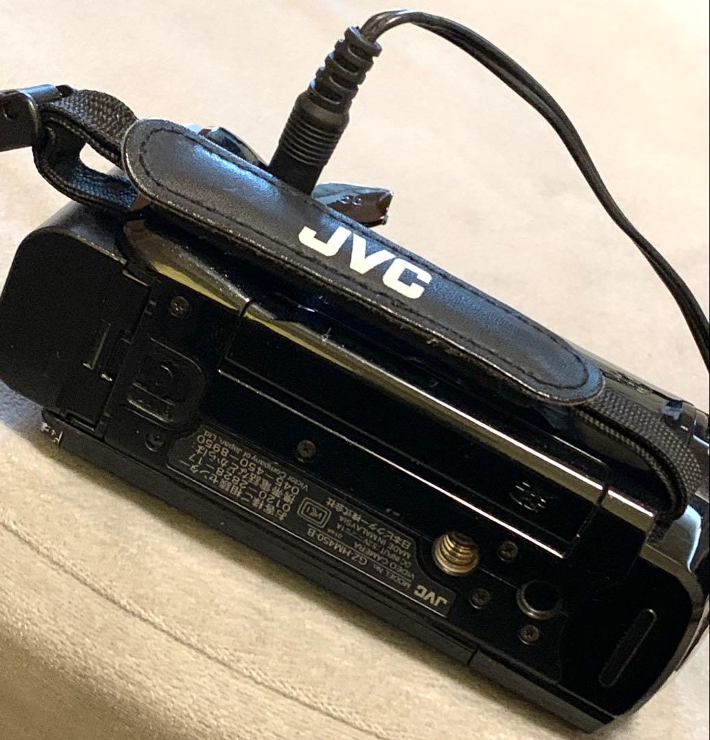 ★美品★JVC Everio GZ-HM450-Ｂ　バッテリー2個付き