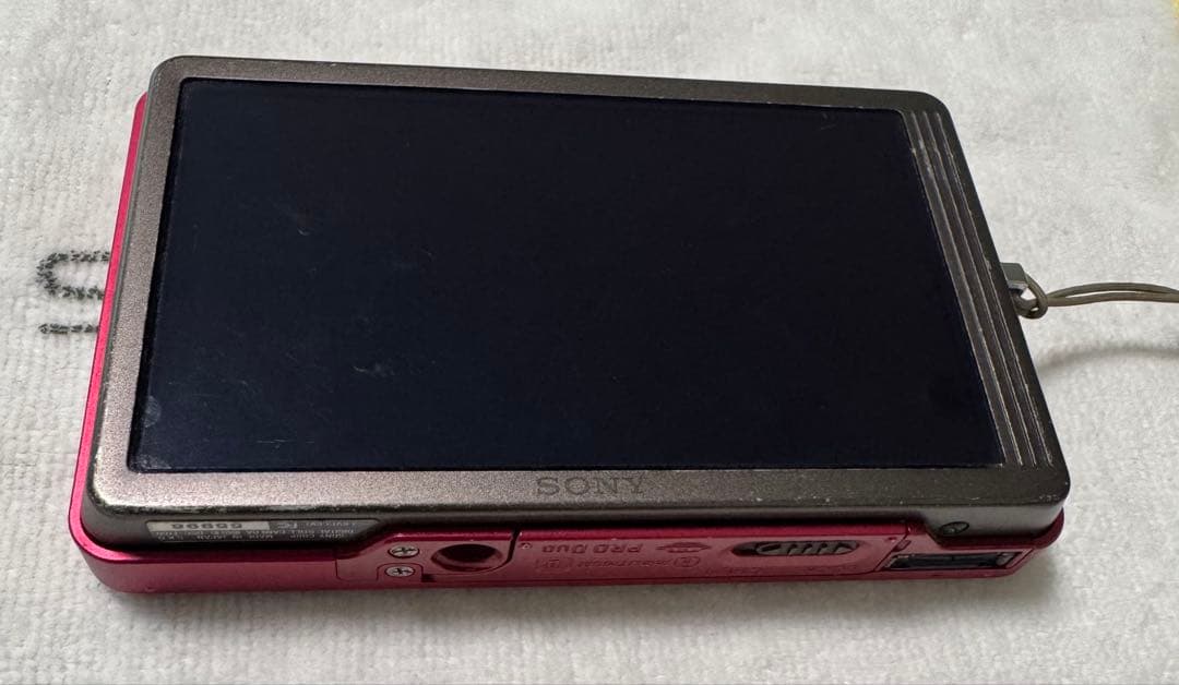 SONY Cyber-shot DSC-T700コンパクトデジタルカメラ　ピンク