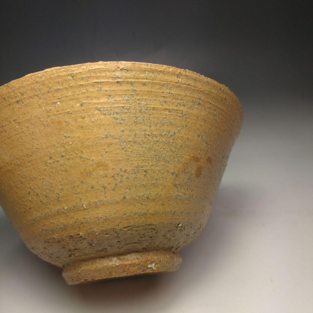 イ127 茶碗『室見窯　安達武造』『伊羅保茶碗　共箱』抹茶碗　茶道具