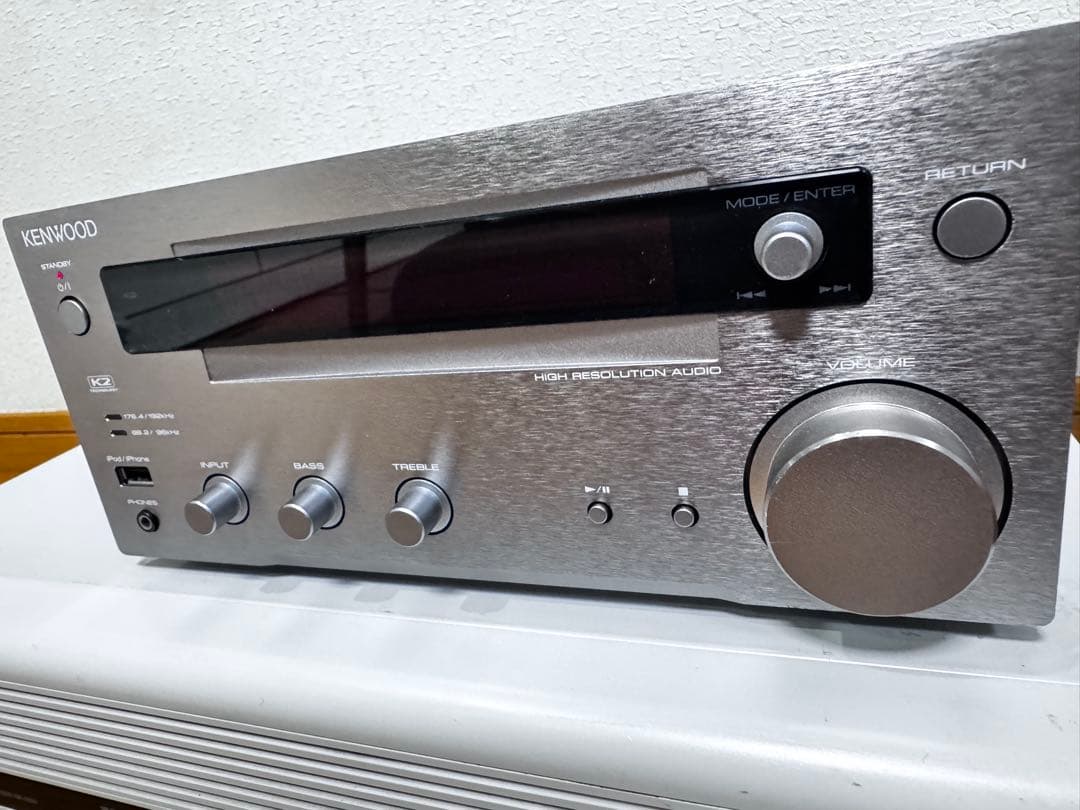 KENWOOD A-K905NTアンプ ハイレゾ音源対応