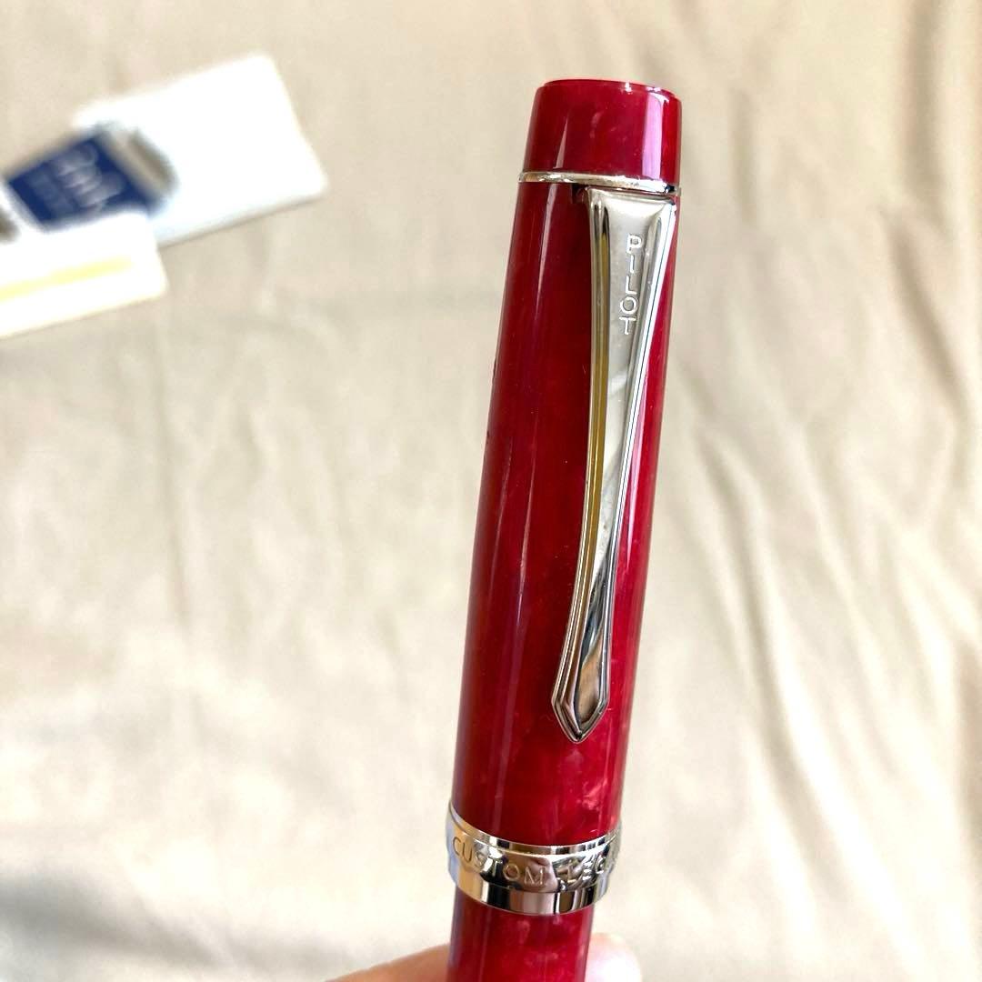 PILOT万年筆 レッド