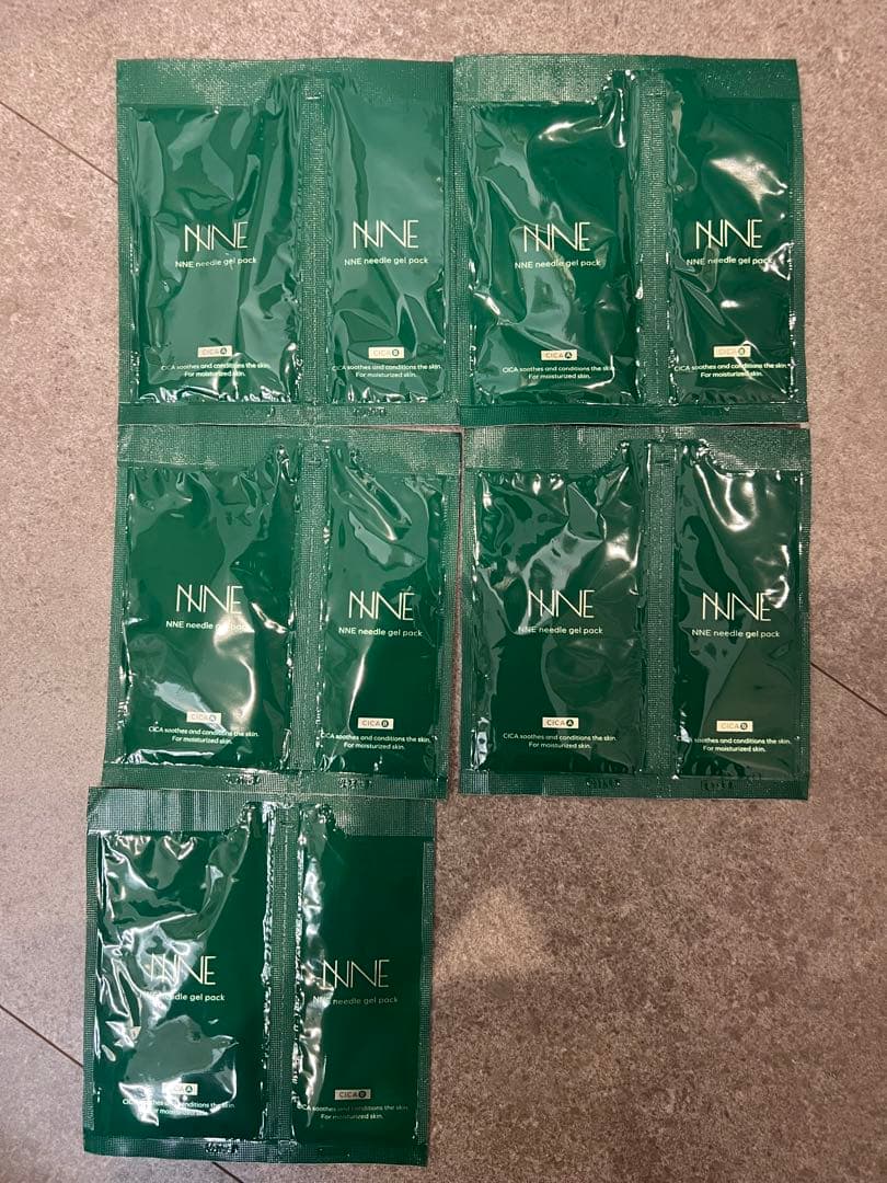 【新品未使用】NNEニードル炭酸パック　毛穴ケア×7 ダメージケア×7