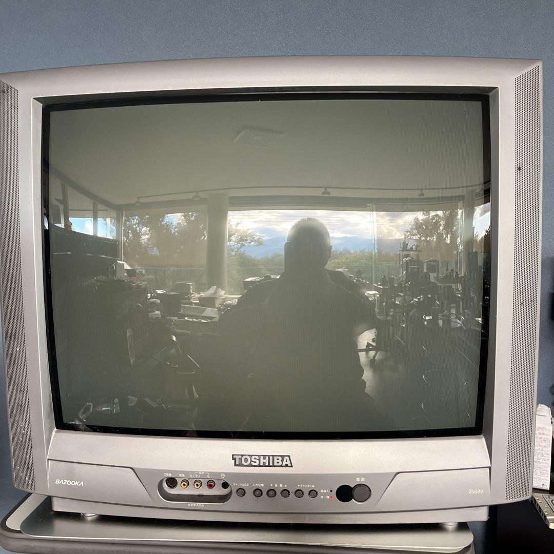 【動作品】 東芝 ブラウン管テレビ 25インチ 25S99 リモコン付き