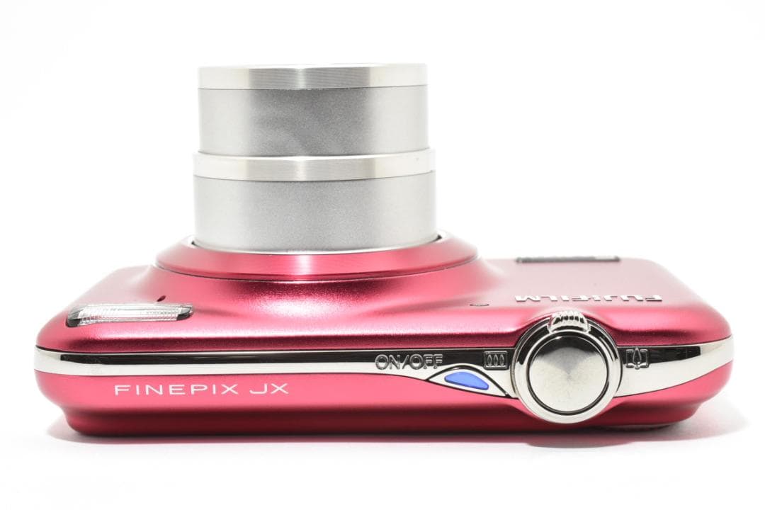 《 美品 》　富士フィルム　FUJIFILM FinePix JX400 レッド
