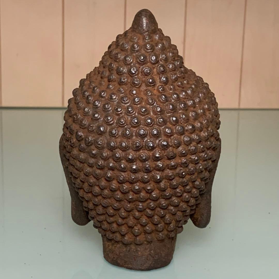 アンティーク　鉄仏　如來仏　清国時代物　本物保証　仏像　骨董品　インテリア