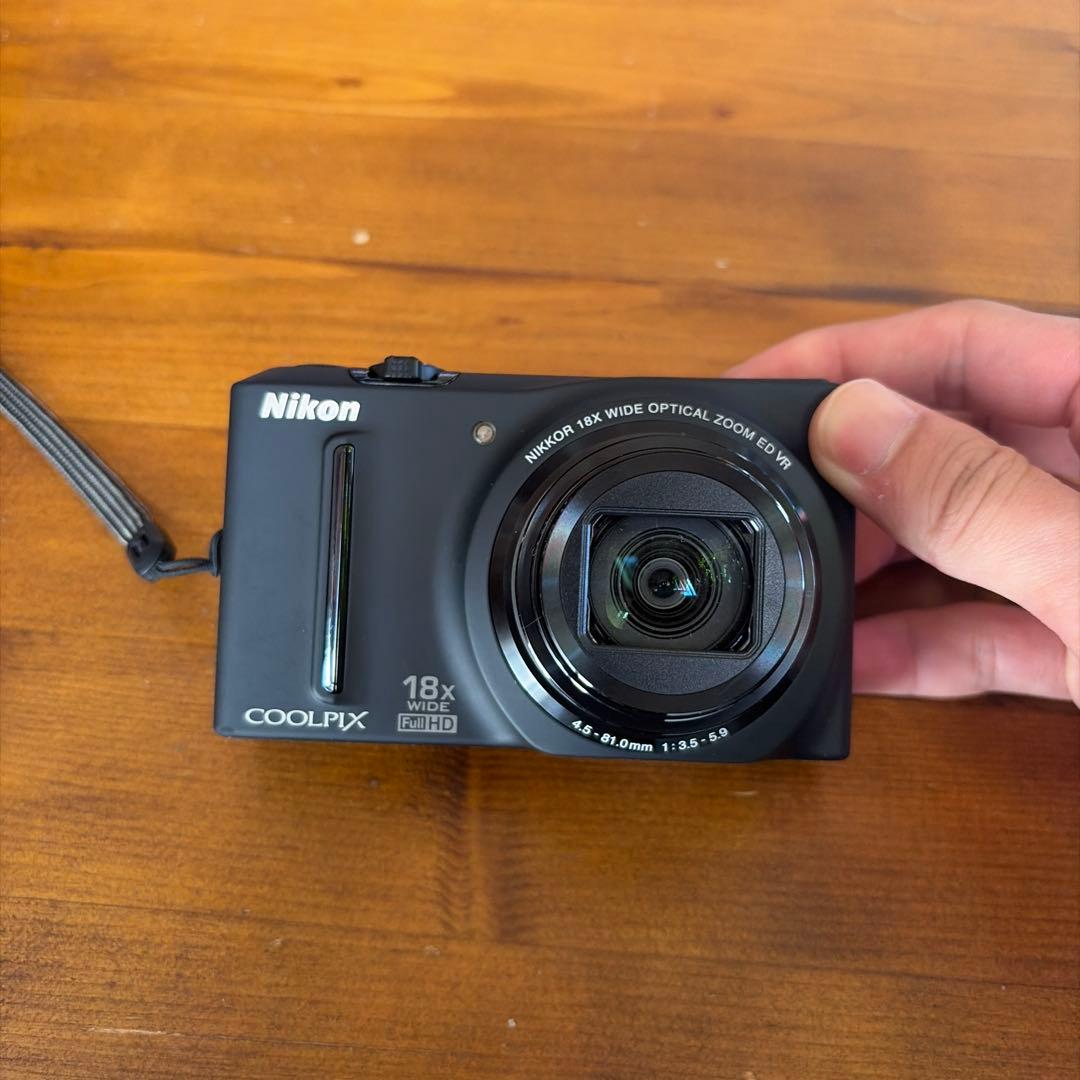Nikon COOLPIX S9100 64GSDカード付き！