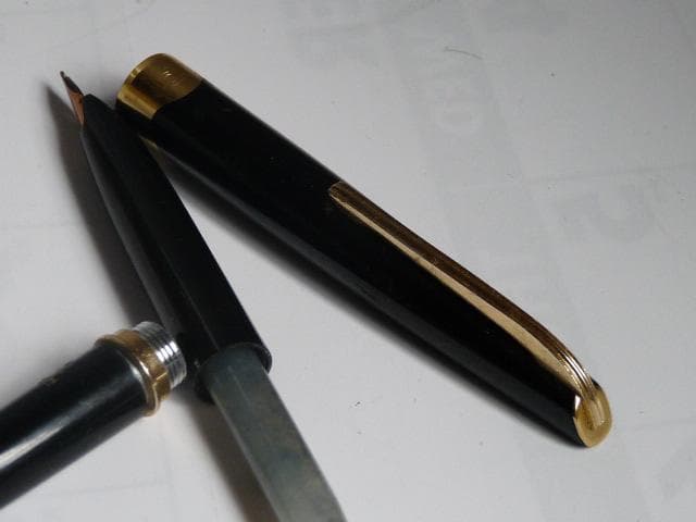 Platinum 万年筆 18金 中字 K18 18K
