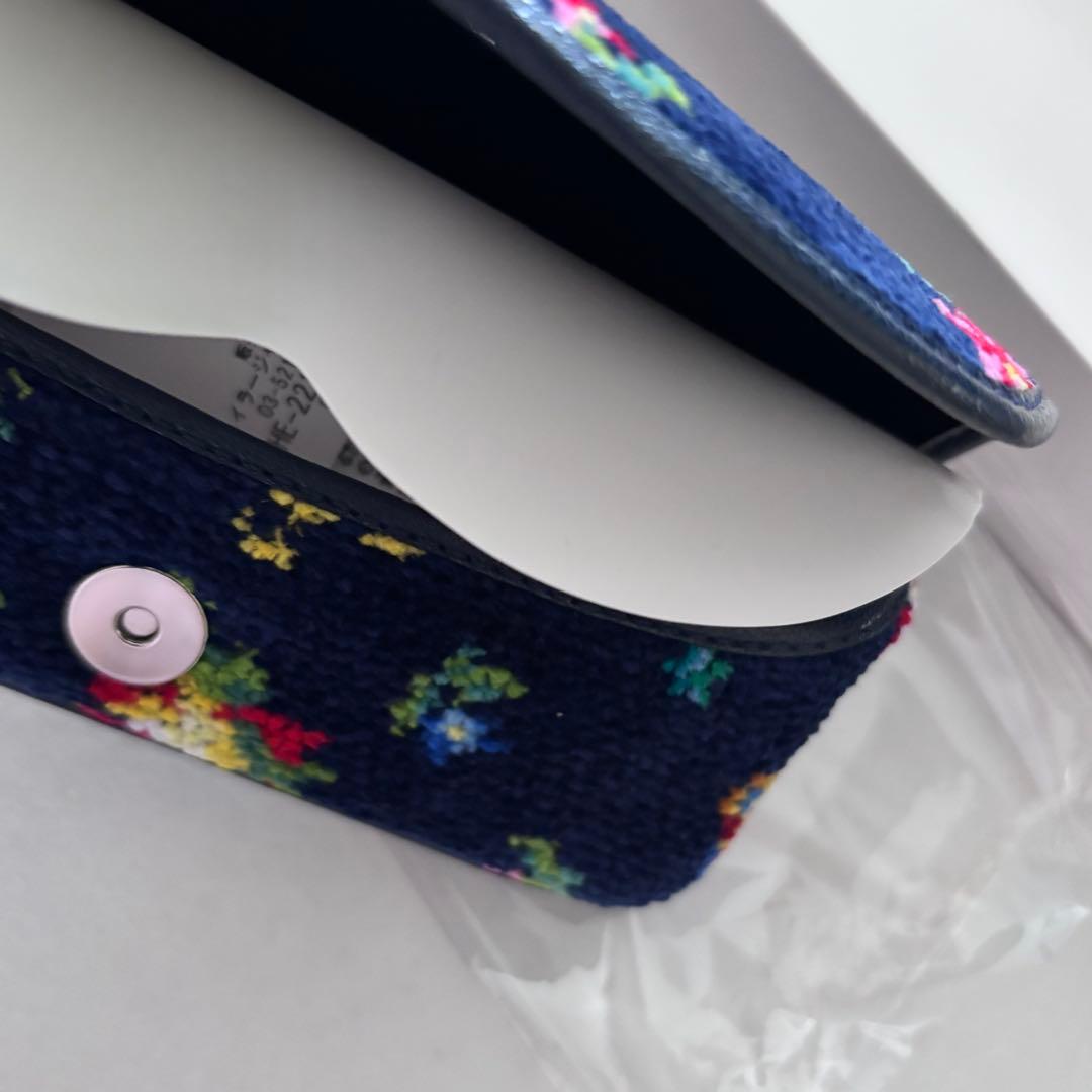 良柄♡新品 学校フェイラー ハイジネイビー メガネケース