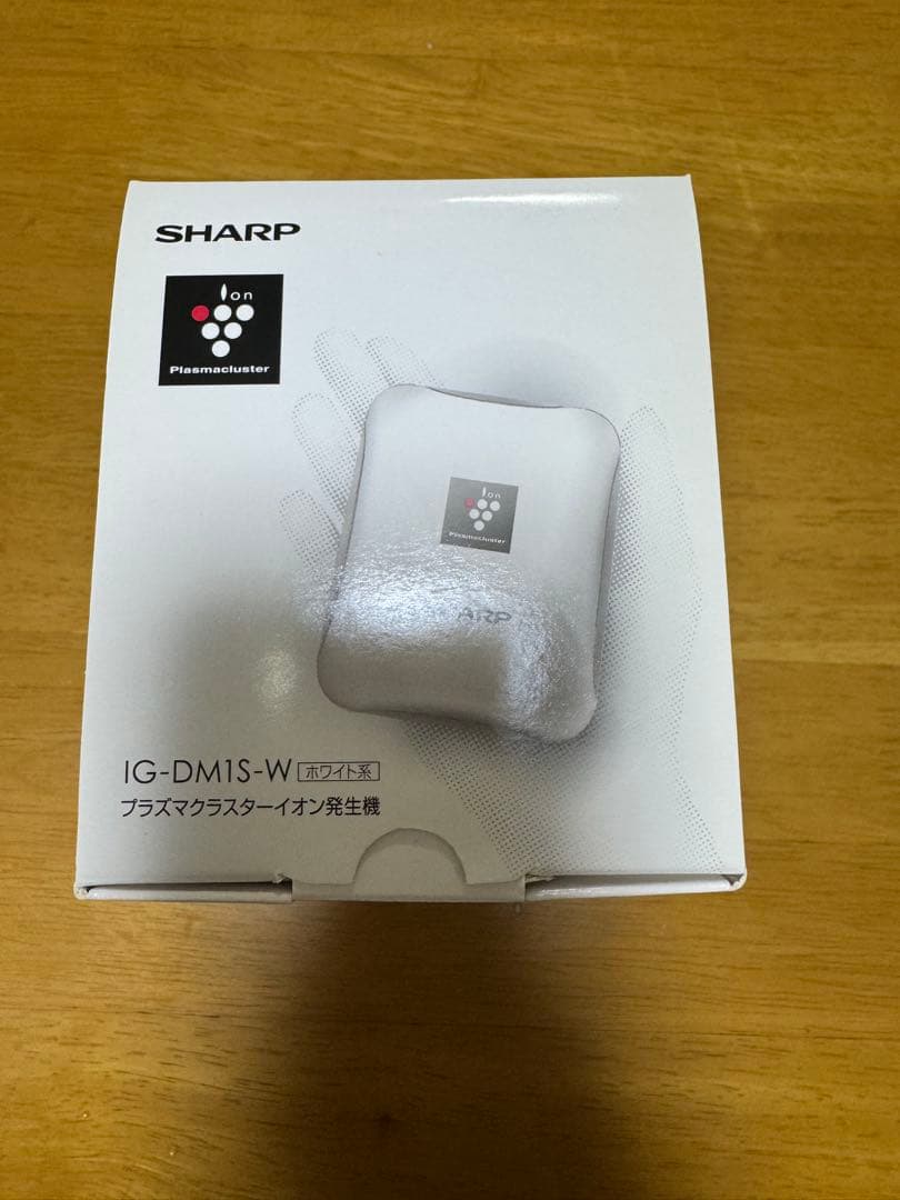 シャープ プラズマクラスターイオン発生機 IG-DM1S-W